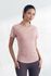 Cielcoco CLWT8100 Askin Fresh T-shirt de sport rafraîchissant à manches courtes pour femme, coupe ajustée, pour entraînement _ Warm Pink _ Fabriqué en Corée